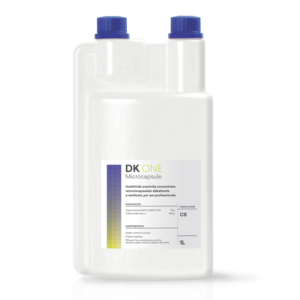 DK ONE - Confezionamento Cartone con 1 flacone giusta-dose da 1 litro