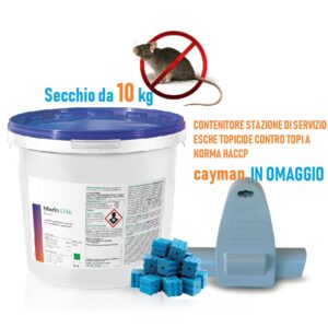 MURIN DIFE BLOCK - Confezionamento secchio da 10 kg per trained professional
